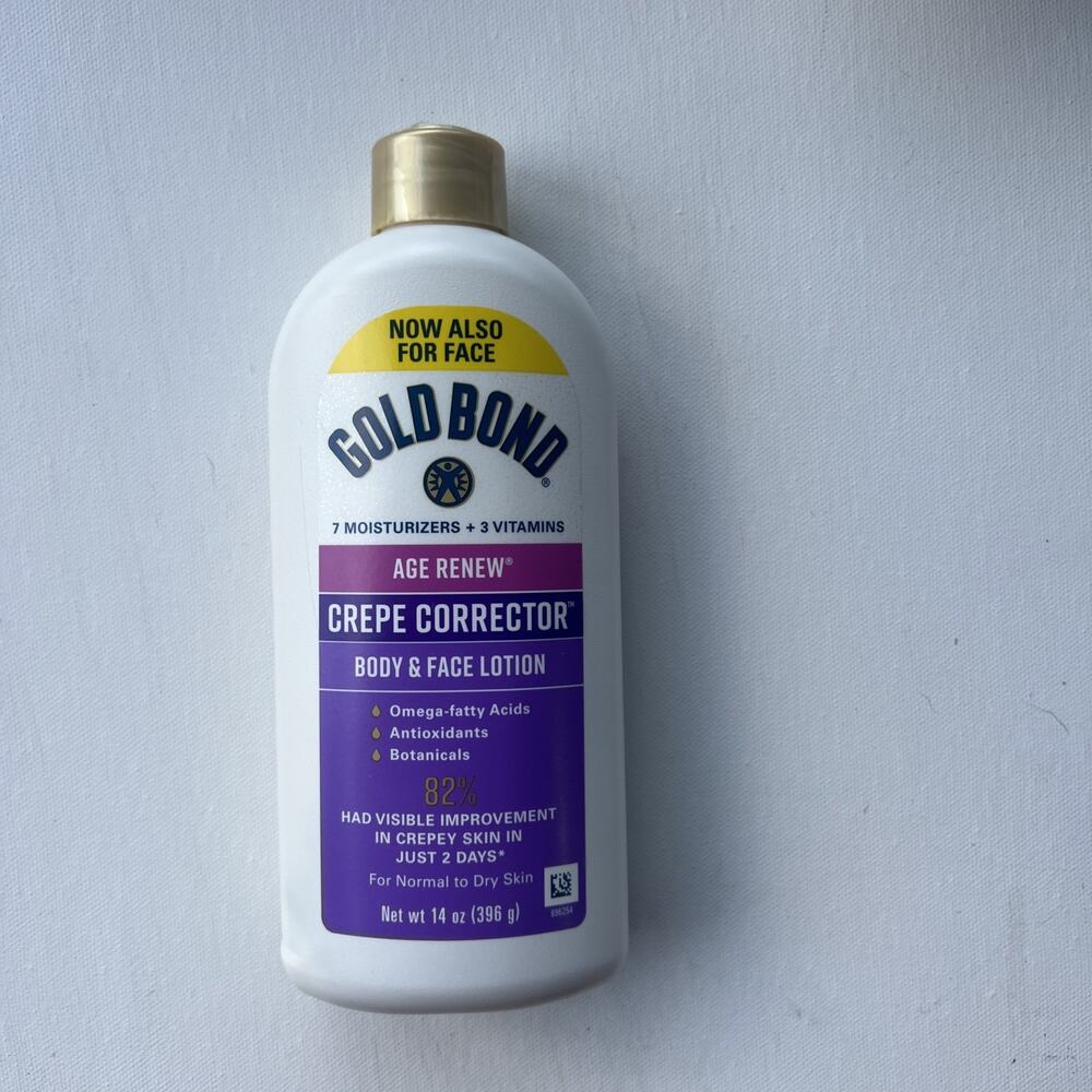 Gold Bond Crepe Corrector Age Renew Body Lotion - 14oz BROKEN PUMP!
